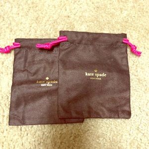 2 small kate space dusty bags
